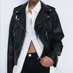 Zara Faux Leather jacket